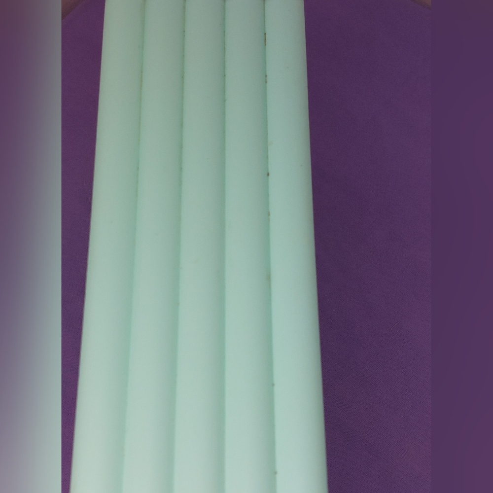 Vintage Mint Green Plastic Tissue Box Cover - Picture 9 of 12